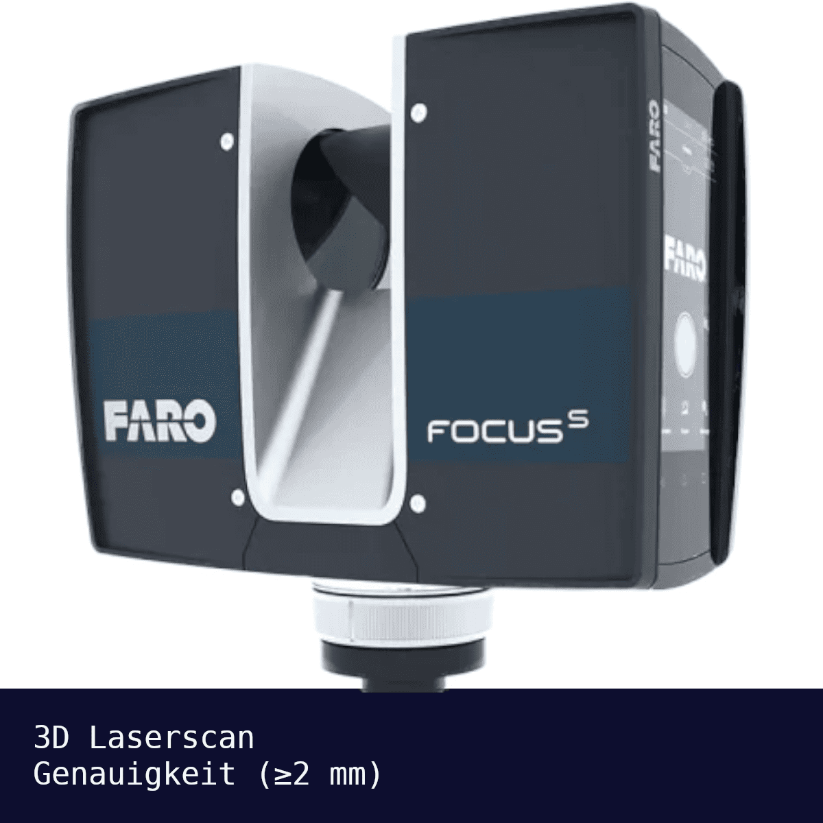 3D-Laserscan (Genauigkeit ≥2 mm)