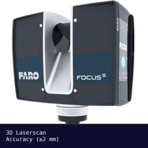 3D Laserscan  (Accuracy ≥2mm)